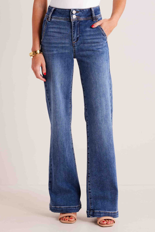 Risen Jeans Trouser Wide Leg