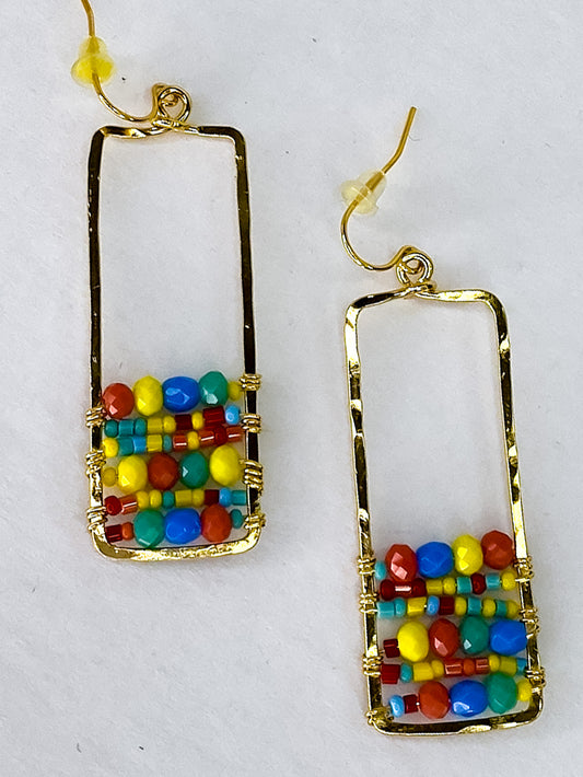 Fiesta Chula Rectangle Earring